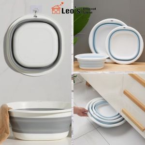 Chậu rửa mặt gấp gọn cho bé Chậu rửa có thể gập lại Thiết kế Di động Chất liệu TPR PP bền bề mặt bóng Bề chịu mài mòn