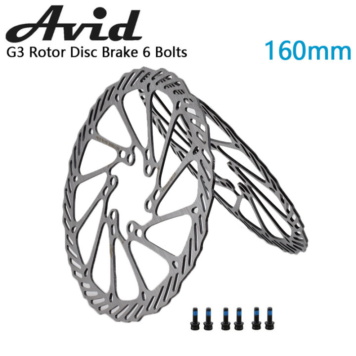 thumbnail image 2 of Avid SRAM HS1 180mm Heat-Shedding Brake Rotor – 6-Bolt – 1 Piece 2 of 6