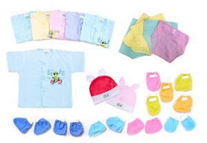 [TẶNG VÒNG DÂU TẰM] Combo 22 Món Quần Áo Tã Dán Nón Bao Tay Bao Chân Sơ Sinh