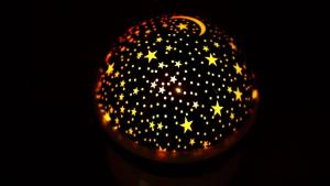 Starry Sky Projector Lamp 360° Rotating Multi-Color Star Moon Sky Night LED Lamp Light Lampu Hiasan Bilik Tidur Malm