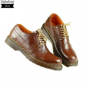 Sepatu Boot Pria Boots Pria Kulit Asli Like Docmart 1861 Low Boot Wingtip