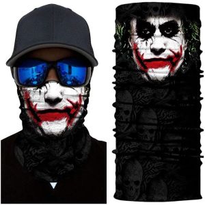 Clown Joker Fashion Anti Dust Headband Cycling Motor Fishing Face Mask Sports Scarf Kerchief Windproof