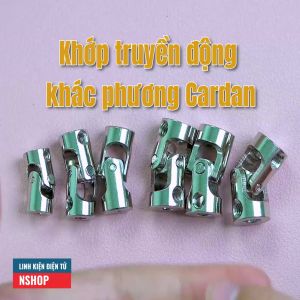 Khớp truyền động khác phương Cardan 2mm-2mm 3mm-3mm 3mm-3.17mm 3mm-5mm 4mm-5mm 5mm-5mm
