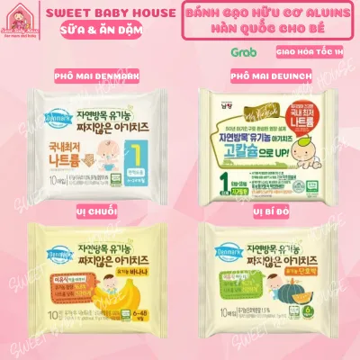 Phô mai tách muối hữu cơ De Vinch Hàn Quốc cho bé ăn dặm từ 6 tháng. Date 8/2025 - Sweet Baby House