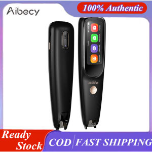 Aibecy Peripage Dictionary Translation Scanning Pen D2s Mobile Scanner Translator 112 Language Voice Translating Device for Chinese/English/Japanese/Korean Voice Translation Recorder E-dictionary AI Function Intelligent Recording/MP3