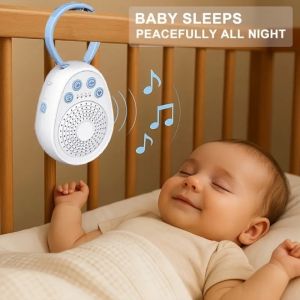 DUDAN Portable White Noise Sound Machine USB Rechargeable White Noise Sleep Aid Music Sound Player 20 Sounds Baby Sleep Machine Baby Sleep