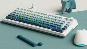 Bàn phím FL·Esports CMK75 OEM Hazy Shade (Gradient Grey)/Ultramarine (Gradient Blue)_Mới hàng chính hãng