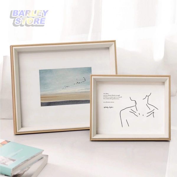 【Barley】4R 5R 8R Photo Frame Picture Frame PS Border Modern And Simple