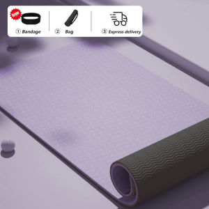 TPE Yoga Mat 80cm Soft High Density Extra Thick Yoga Mat Non-Slip Sports Mat Fitness Mat