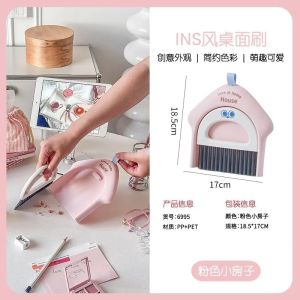 cây chổi nhỏ bộ hiệu quả làm sạch tuyệt vời dụng cụ vệ sinh lông mềm người quét bàn mini di động