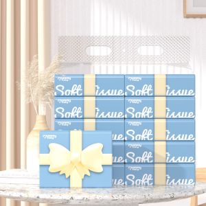 10 Packing Facial Tissue 4-Layer 40 ±4 Tissue Paper Toilet Tissue Car Tissue#ct019