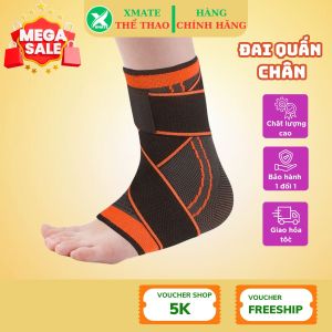 Đai Quấn Bảo Vệ Cổ Chân Tất Hở Có Dây Cố Định Khớp Mắt Cá Điều Chỉnh Được Cho Thể Thao Yoga Chạy Bộ