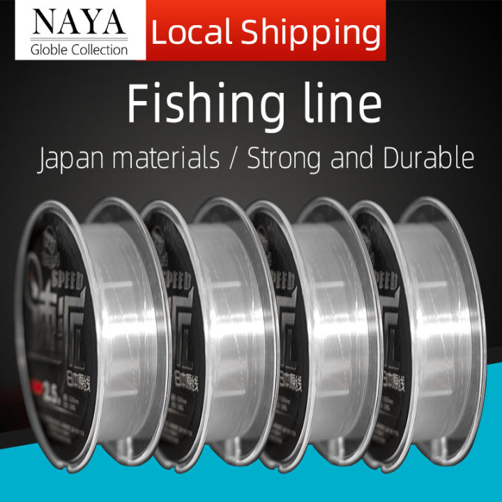 Super stable fishing line high-strength 100M nylon thread