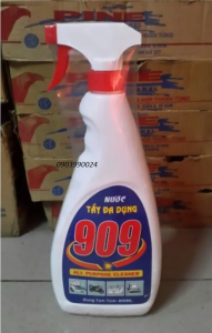 chai nước tẩy rửa đa dụng 909 850ml