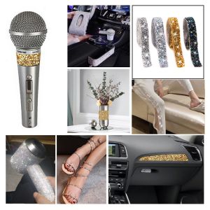 Self-adhesive Rhinestones Trim & Glitter Crystal Tape: A Comprehensive Guide