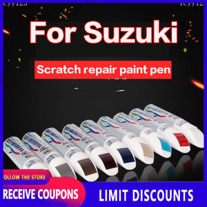 For Suzuki Car Scratch Repair Agent Auto Touch up Pen Car Care Scratch Clear Remover Paint Care Waterproof Auto Mending Fill Paint Pen Tool for Suzuki Vitara Swift XL7 Presso Dzire Jimny Ciaz Celerio Ertiga