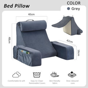 Baby Koala Armrest Back Support Pillow For Bed Sitting Up Resting Reading Gaming Watching TV