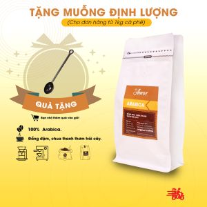 [ARABICA PHIÊN BẢN ĐẶC BIỆT ] [500gram] Cà phê ARABICA Cầu Đất Cao Cấp nguyên chất rang xay 100% từ AMORCOFFE.Vị chua thanh-hậu ngọt-hương trái cây nổi bật. Có thể PHA PHIN-PHA MÁY.Mua 2kg tặng PHIN NHÔM.