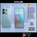 Miếng Dán Dẻo Hydrogel Redmi Note 13 Pro Plus 5G, Xiaomi 14/14 Pro,  Dán DẻoTrong Suốt  Bảo Vệ Màn Hình. 