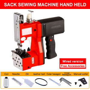 Sack Sealer Bag Closer Sewing Machine Portable Sack Sewing Machine Hand Held Electric Sewing Machine