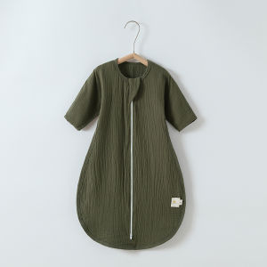 Orzbow ทารกแรกเกิดถุงนอนสำหรับเด็กผ้าฝ้ายบริสุทธิ์ถุงนอนสำหรับเด็กชุดนอนแฟชั่นชุดนอนแบบยาวระบายอากาศ