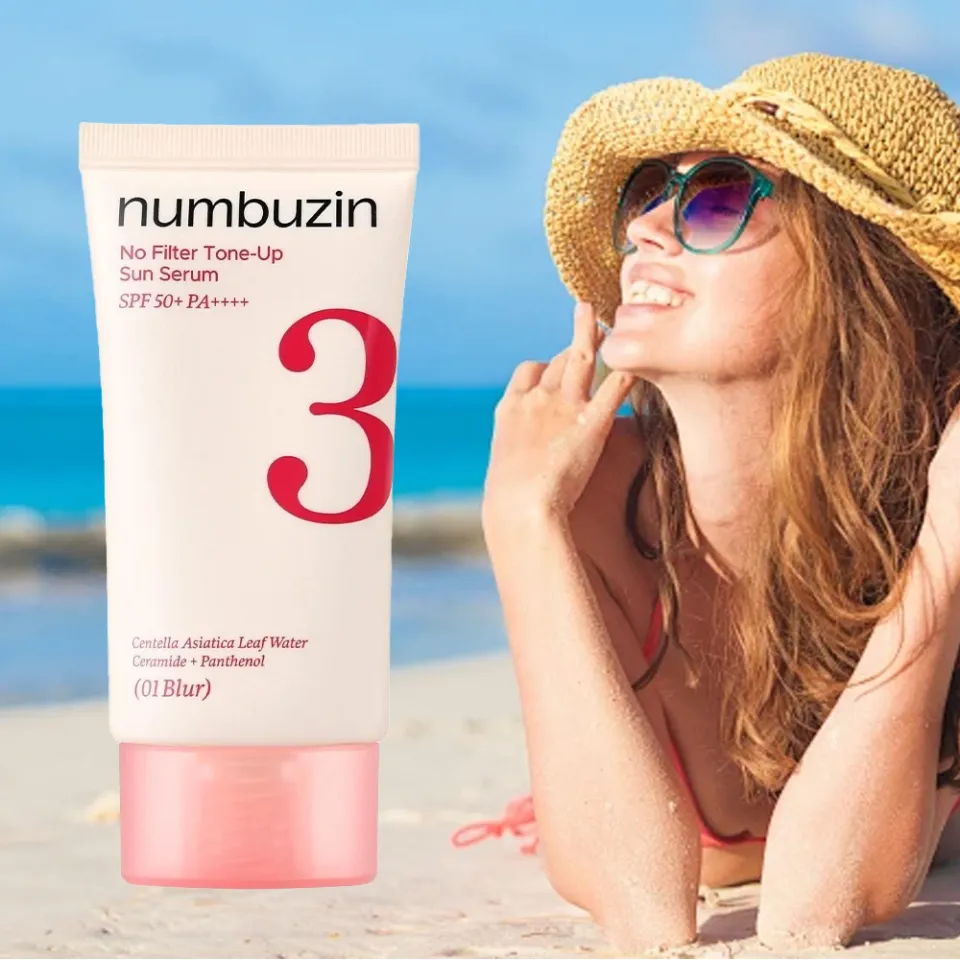 NUMBUZIN No.3 No Filter Tone-Up Sun Serum 50mL SPF50+ PA++++ | Lazada Singapore