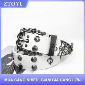 【ZTOYL】 Retro Người Đàn Ông Của Vành Đai Bohemian Phong Cách Thời Trang Cá Nhân Vành Đai Cho Nam Giới Phụ Nữ Punk Rock Y2K Thắt Lưng-Cho Quần Jean Dresses & Mặc Giản Dị