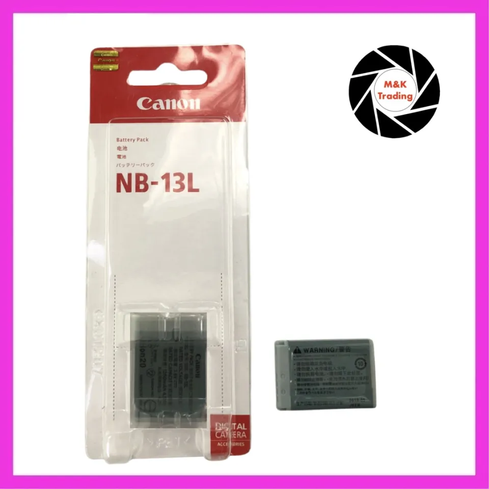 Canon NB-13L Battery for Canon PowerShot G5X G7X G9X G7 X Mark II