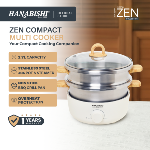 Hanabishi Zen Compact Multi- Cooker HA1323SG