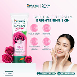Himalaya Face Wash Natural Glow Rose 100ml