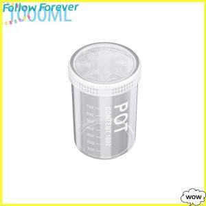 【Follow】【New Arrived】 COD ภาชนะบรรจุธัญพืชในครัวปิดสนิทภาชนะเก็บขนมใสกันความชื้นธัญพืชและธัญพืชปิดผนึกกล่องบาร์เรล