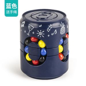 1Pc Magic Cube Puzzle Ball Spinner Can Decompression Toy Stress Relief Fidget Brain Teaser for Children