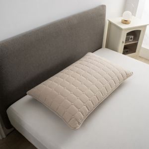 Waterproof Quilted Body Pillow Protector Bolster Pillow Case Long Pillow Cover Sweatproof Breathable Bed Pillowcase