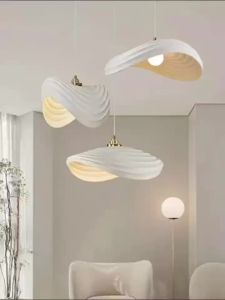 IGDL Modern malism E27 art pendant lights dining room Wabi Sabi resin suspend lamp bar aron chandelier lamp fixtures