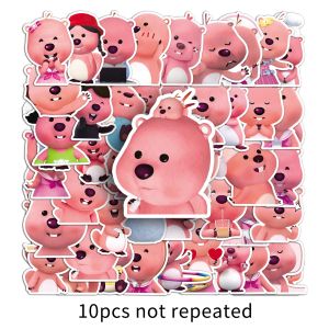 50pcs kartun comel pelekat Loopy untuk kanak-kanak Kawaii gadis hiasan Decals DIY alat tulis telefon kes kanak-kanak Anime Sticker Toy