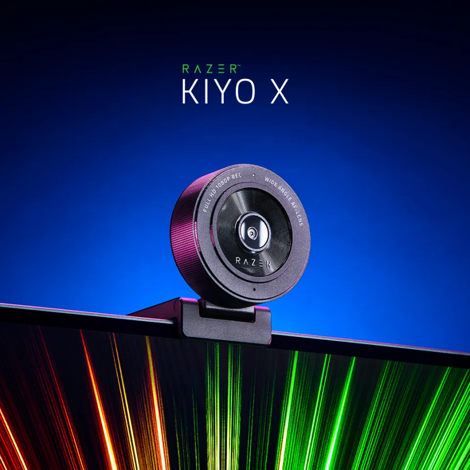 Razer Kiyo X USB Webcam for Full HD Streaming