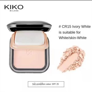 KIKO - Matte Oil Control Dry and Wet Dual-use Pressed Powder Concealer Long-lasting Set Makeup Spf 30 - (12g)