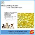 Minyak Ikan 50 butir Fish Oil Vitamin Kucing Anjing Kelinci Hamster Burung Hewan Peliharaan. 