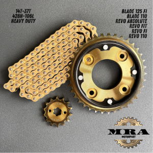 GEAR GIR SET GEAR GIR PAKET BLADE 125 FI BLADE 110 REVO FIT NEW REVO FI REVO ABSOLUTE