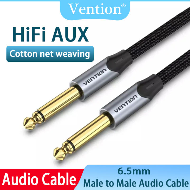 Vention Aux Jack Kabel Gitar Mm Male To Male Audio Cable Awg Hi