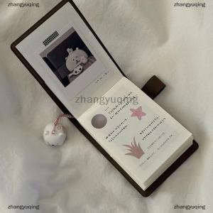 [COD] zhangyuqing Brown Pocket Book Japanese Style Ins Niche Simple Portable Mini Notebook Diary