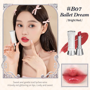 FlowerKnows Swan Ballet Series Shine Lipstick 9 Colors 3.5g