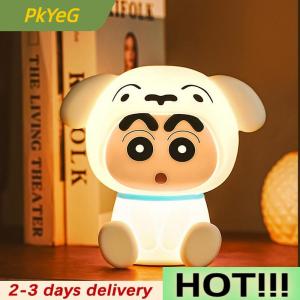 PkYeG Kawaii Bear Panda Bubu And Dudu Led Silicone Night Light Lamp Cute Cartoon Nightlight Bedroom Decorative Living Room Dolls Gifts