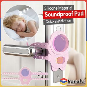 Vacaka Door Closing Cushion Cartoon Silicone Anti Collision Slamming Stopper for Door Lock Silent 1Pc
