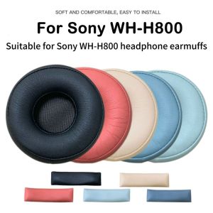 ZOOGGJZ ฟองน้ำโฟม แผ่นรองหูฟัง ทดแทน นุ่มนวล ที่คาดผม ใหม่ ที่ปิดหูสำหรับหูฟัง สำหรับ โซนี่ WH-H800 ของตกแต่งหูฟัง