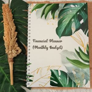 BUKU MONTHLY BUDGET FINANCIAL PLANNER JILID SPIRAL 100 HAL NON CUSTOM
