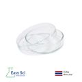 จานเพาะเชื้อแบบแก้ว plate ( Petri Dish ) ช่องเดียว ขนาด 6cm 7.5cm 9cm. 