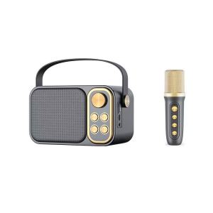 พร้อมส่งไม่ต้องรอ YS-203 ลำโพงบลูทูธ กำลังไฟสูง 100W ไมโครโฟนไร้สาย ไมค์2ตัว ชาร์จไฟ จัดปาร์ตี้ปีใหม่（ฟังก์ชั่นการ์ดเสียงในตัว，AUXTFUSB）