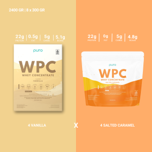 PURO WPRO WPC Whey Protein Concentrate 2.4kg
