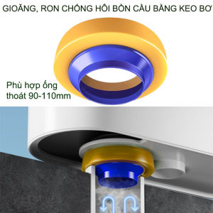 Gioăng (Ron) keo bơ chống hôi bồn cầu mềm dẻo dễ lắp đặt không mùi